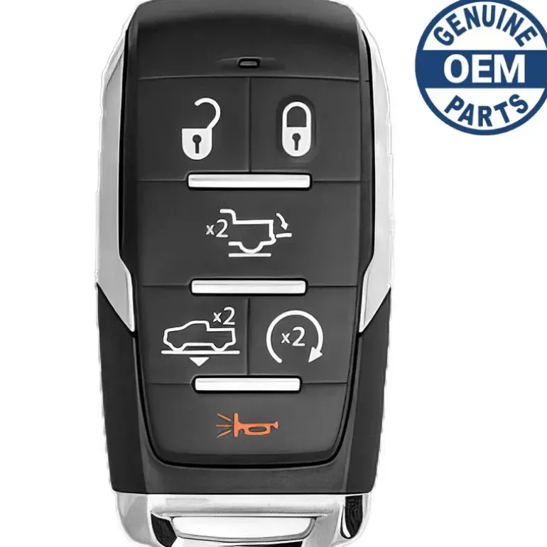 2022 Ram 1500 Longhorn Smart Key Fob PN: 68584158AA