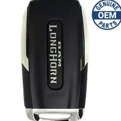 2022 Ram 1500 Longhorn Smart Key Fob PN: 68584158AA