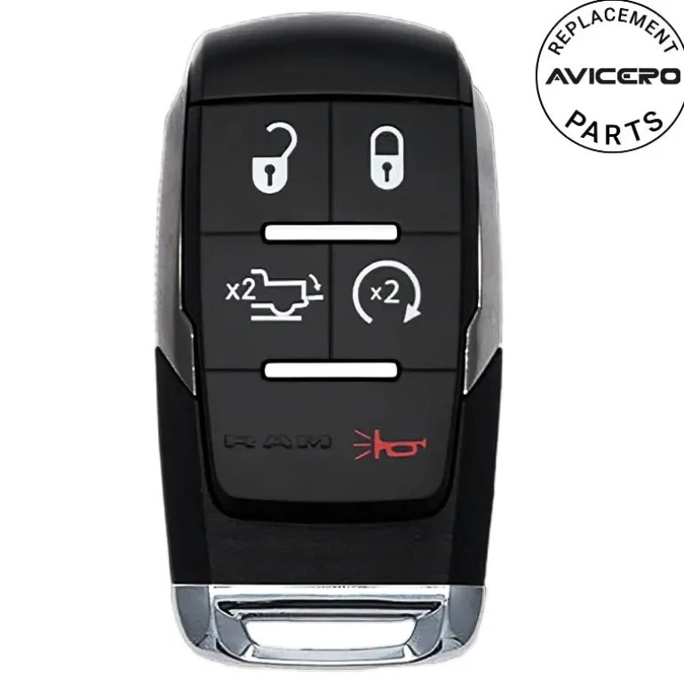2019 Ram 2500 Smart Key Fob PN: 68475387AA