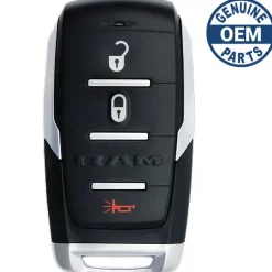 2021 Ram 1500 Trx Smart Key Fob PN: 68291694AB, 68291694AC