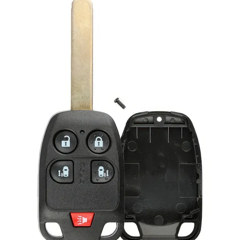 Remote Head Key Replacement Case fits 5 Button Honda Remote Head Keys with FCC ID N5F-A04TAA