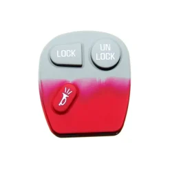 Replacement Button Pad for Remotes with FCC ID KOBUT1BT and KOBLEAR1XT 3 Button