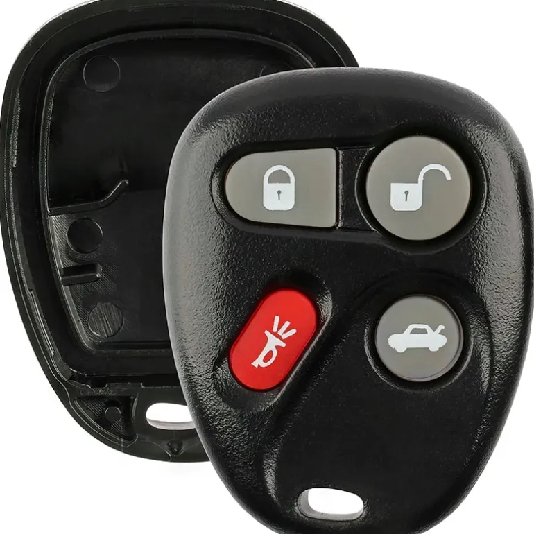 Replacement Case and Button Pad KOBLEAR1XT and KOBUT1BT 4 Button