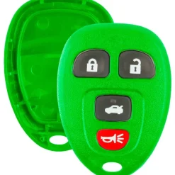 Replacement Case and Button Pad fits 22733523 15252034 KOBGT04A 4 Button Remote