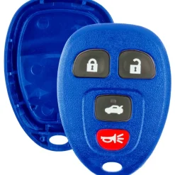 Replacement Case and Button Pad fits 22733523 15252034 KOBGT04A 4 Button Remote