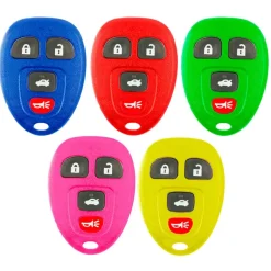 Replacement Case and Button Pad fits 22733523 15252034 KOBGT04A 4 Button Remote