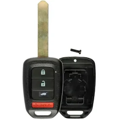 Replacement Case and Button Pad fits Remote Head Keys MLBHLIK6-1T 4 Hatch Button