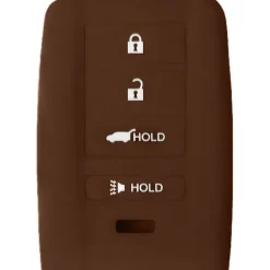 Silicone Key Fob Cover For Acura 4 Buttons Smart Key Remote