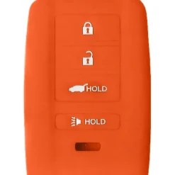 Silicone Key Fob Cover For Acura 4 Buttons Smart Key Remote