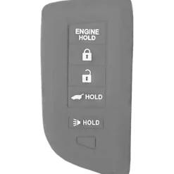 Silicone Key Fob Cover For Acura 5 Buttons Smart Key Remote