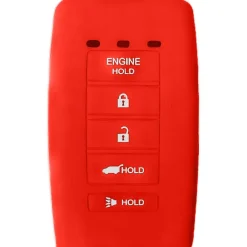 Silicone Key Fob Cover For Acura 5 Buttons Smart Key Remote