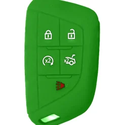 Silicone Key Fob Cover For Cadillac 5 Buttons Smart Key Remote