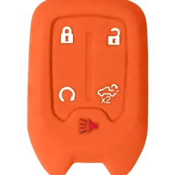 Silicone Key Fob Cover For Chevrolet 5 Buttons Smart Key Remote