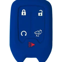 Silicone Key Fob Cover For Chevrolet 5 Buttons Smart Key Remote