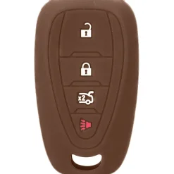 Silicone Key Fob Cover For Chevrolet 4 Buttons Smart Key Remote