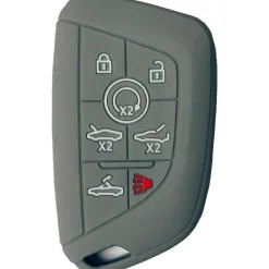 Silicone Key Fob Cover For Chevrolet 7 Buttons Smart Key Remote