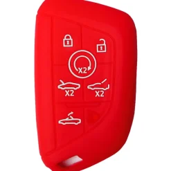 Silicone Key Fob Cover For Chevrolet 7 Buttons Smart Key Remote