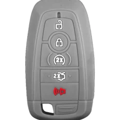 Silicone Key Fob Cover For Ford 5 Buttons Smart Key Remote