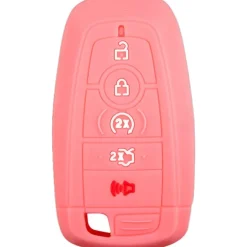 Silicone Key Fob Cover For Ford 5 Buttons Smart Key Remote