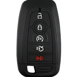 Silicone Key Fob Cover For Ford 5 Buttons Smart Key Remote