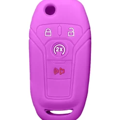 Silicone Key Fob Cover For Ford 4 Buttons Flipkey Remote