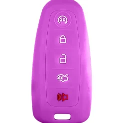 Silicone Key Fob Cover For Ford 5 Buttons Smart Key Remote