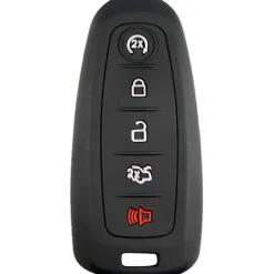 Silicone Key Fob Cover For Ford 5 Buttons Smart Key Remote