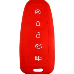 Silicone Key Fob Cover For Ford 5 Buttons Smart Key Remote