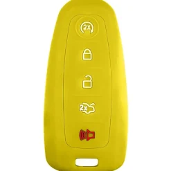 Silicone Key Fob Cover For Ford 5 Buttons Smart Key Remote