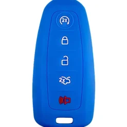 Silicone Key Fob Cover For Ford 5 Buttons Smart Key Remote