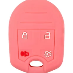 Silicone Key Fob Cover For Ford 4 Buttons Remote Head Key