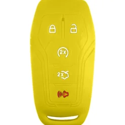 Silicone Key Fob Cover For Ford 5 Buttons Smart Key Remote