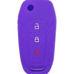 Silicone Key Fob Cover For Ford 3 Buttons Flipkey Remote