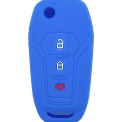 Silicone Key Fob Cover For Ford 3 Buttons Flipkey Remote