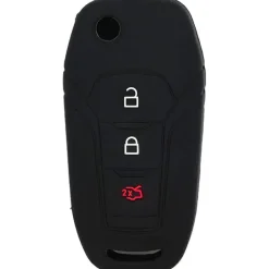 Silicone Key Fob Cover For Ford 3 Buttons Flipkey Remote