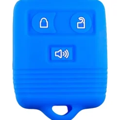 Silicone Key Fob Cover For Ford/Lincoln/Mercury/Mazda 3 Buttons Remote