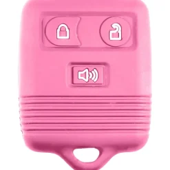 Silicone Key Fob Cover For Ford/Lincoln/Mercury/Mazda 3 Buttons Remote