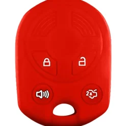 Silicone Key Fob Cover For Ford 4 Buttons Remote Head Key