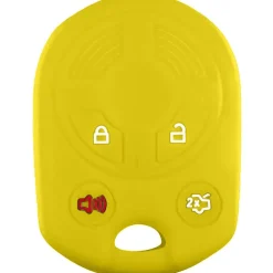 Silicone Key Fob Cover For Ford 4 Buttons Remote Head Key