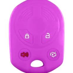 Silicone Key Fob Cover For Ford 4 Buttons Remote Head Key
