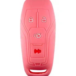 Silicone Key Fob Cover For Ford 4 Buttons Slim Smart Key Remote