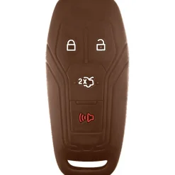 Silicone Key Fob Cover For Ford 4 Buttons Slim Smart Key Remote