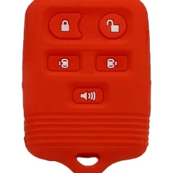 Silicone Key Fob Cover For Ford 5 Buttons Remote