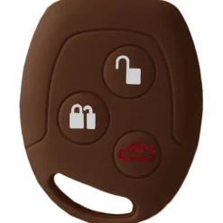 Silicone Key Fob Cover For Ford 3 Buttons Remote Head Key
