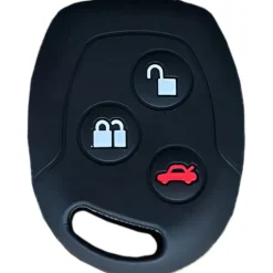 Silicone Key Fob Cover For Ford 3 Buttons Remote Head Key
