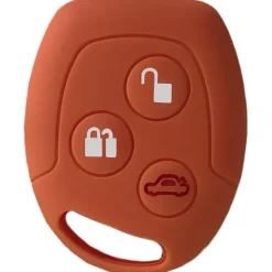 Silicone Key Fob Cover For Ford 3 Buttons Remote Head Key