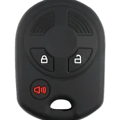 Silicone Key Fob Cover For Ford 3 Buttons Remote Head Key
