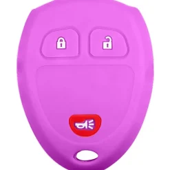 Silicone Key Fob Cover For GM 3 Buttons Remote