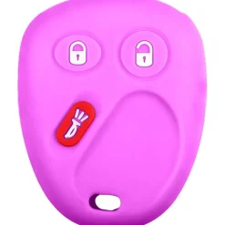 Silicone Key Fob Cover For GM 3 Buttons Remote