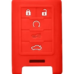 Silicone Key Fob Cover For GM 5 Buttons Smart Key Remote